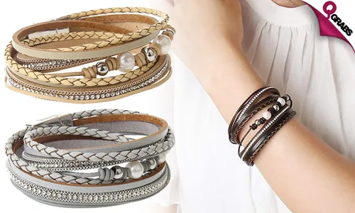 Multi-Layered Vintage Bracelet for Women!